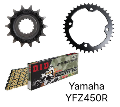 YFZR Sprocket & Chain Bundle