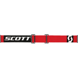 Scott Prospect Goggle - Red/Black - Silver Chrome Works Lens