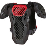 Alpinestars Youth Bionic Action Guard - Black/Red - L/XL