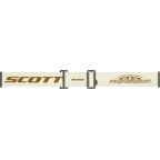 Scott Prospect Pro Circuit Amplifier Goggle - Beige/White/Brown - Gold Chrome Works Lens