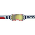 Scott Prospect Goggle - Red/White - Yellow Chrome Works Lens