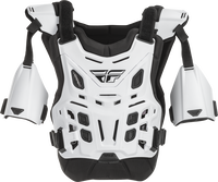 FLY RACING CE REVEL XL ROOST GUARD OFFROAD WHITE ADULT