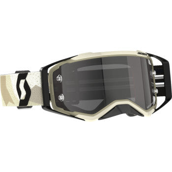 Scott Prospect Sand Dust Goggle - Camo Beige/Black - Light Sensitive - Gray Works Lens