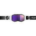 Scott Prospect Goggle - Premium Black/White - Purple Chrome Works Lens