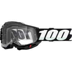 100% Accuri 2 Junior Goggle - Black - Clear Lens