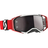 Scott Prospect Goggle - Red/Black - Silver Chrome Works Lens