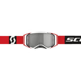 Scott Prospect Goggle - Red/Black - Silver Chrome Works Lens