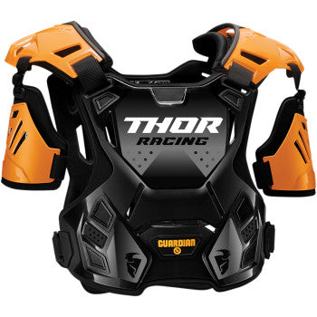 Thor Youth Guardian Roost Deflector - Orange/Black - S/M