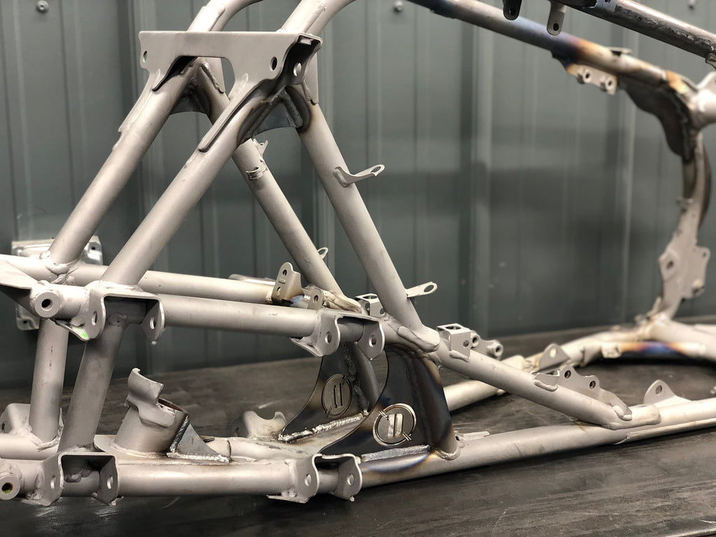 Lonestar Racing LSR Frame Gusset Kit – Honda TRX450R Chassis Reinforcement